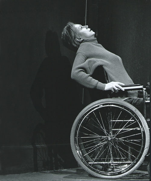 Eva Rieck in VOR DEM RUHESTAND von Thomas Bernhard - Residenztheater München 1994 <br> <font size=1>Foto und Copyright: Erika Fernschild, Hannover</font